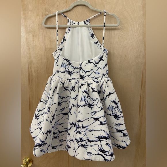 CAMEO Urban Outfitters Alone Tonight Oil Spill Peplum Dress - Picture 14 of 15